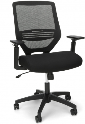 Scaun ergonomic de birou MC-1083, negru, inaltime reglabila